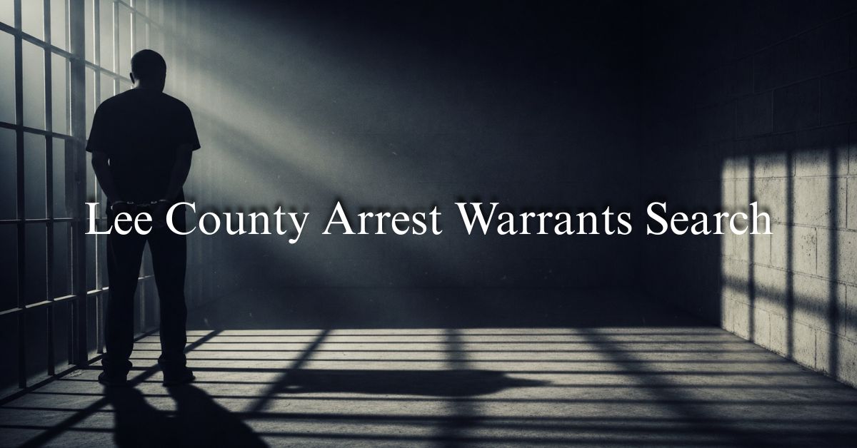 Lee County Arrest Warrants Search